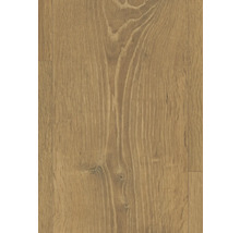 Nahaufnahme von Laminatboden in Holzoptik.