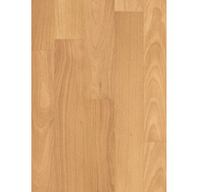 Nahaufnahme von Laminatboden in Holzoptik