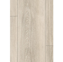 Helle Laminatbodenplatten mit Holzstruktur