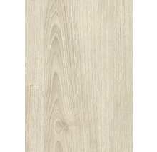 Detailaufnahme von Laminatboden in Holzoptik.