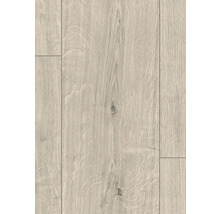 Nahaufnahme von Laminatboden mit Holzstruktur