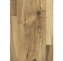 Nahaufnahme von Laminatboden in Holzoptik