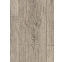 Nahaufnahme von Laminatboden mit Holzoptik