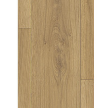 Nahaufnahme von Laminatboden mit Holzoptik