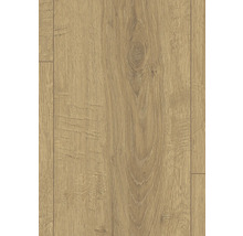 Nahaufnahme von Laminatboden mit Holzoptik