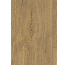 Detailaufnahme eines Laminatbodens mit Holzstruktur