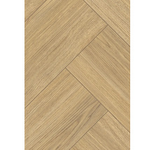 Verlegung von Laminatboden im Fischgrätenmuster