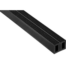 Kunststoff Zaunpfosten mit zwei Kammern