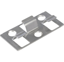 Metallhalterung mit Befestigungslöchern