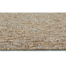 Nahaufnahme eines beigen Teppichs