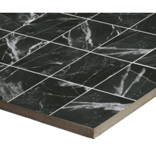 Nahaufnahme einer Fliese mit Marmorstruktur