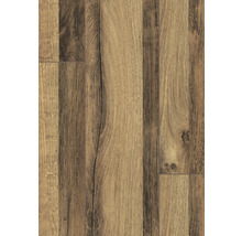 Nahaufnahme von Laminatboden mit Holzoptik