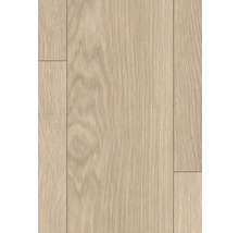 Nahaufnahme von Laminatboden mit Holzstruktur