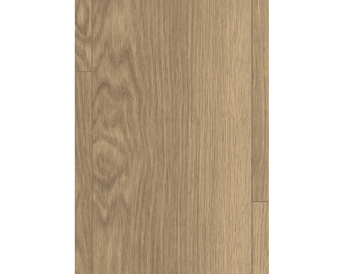 Nahaufnahme von Laminatboden in Holzoptik