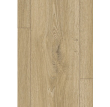 Nahaufnahme von Laminatboden mit Holzmaserung