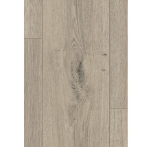 Nahaufnahme von Laminatboden mit Holzoptik