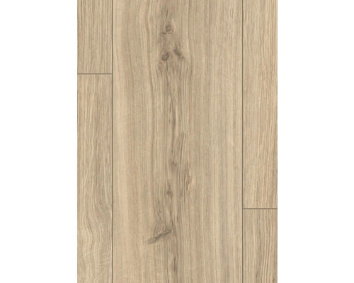 Helle Laminatboden-Planken mit Holzmaserung