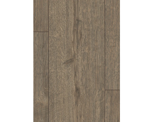 Nahaufnahme von Laminatboden mit Holzoptik