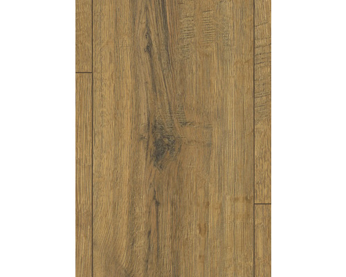 Nahaufnahme von Laminatboden mit Holzoptik