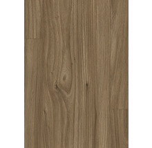 Nahaufnahme eines Bodenbelags in Holzoptik