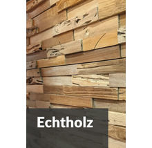 Wandpaneel aus Echtholz