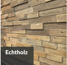 Wandpaneel aus Echtholz