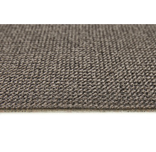 Nahaufnahme eines grauen Teppichs