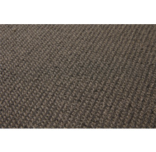 Nahaufnahme eines braunen Teppichs