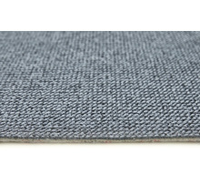 Nahaufnahme eines grauen Teppichbodens