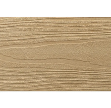 Nahaufnahme einer Holzfassade mit Maserung