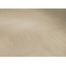 Verlegung von Laminatboden in Fischgrätmuster