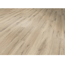 Verlegter Bodenbelag mit Holzoptik