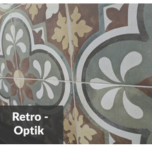 Fliesen mit Retro-Muster