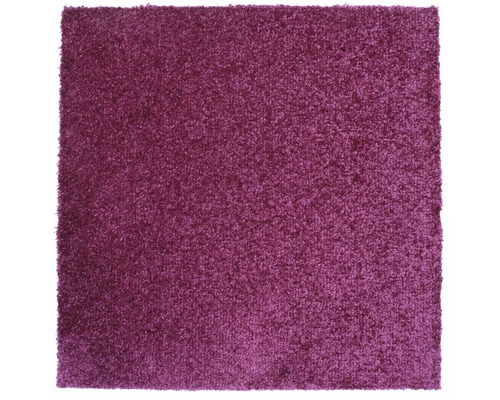 Quadratischer Teppich mit Hochflor