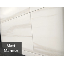 Fliesen mit Marmor Optik, matt