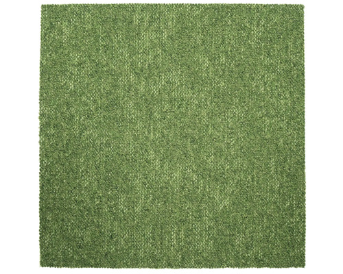 Quadratischer grüner Teppich
