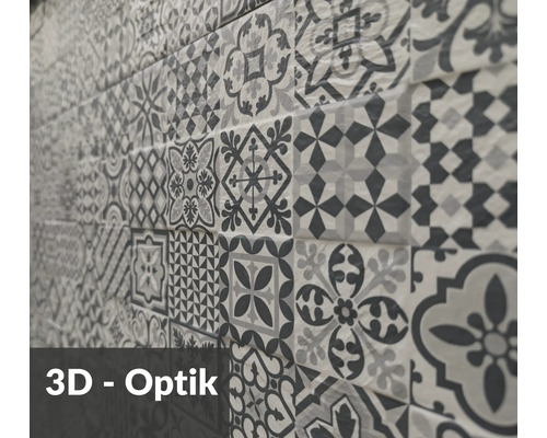 Produktbild 3 (groß) Wandfliesen mit 3D Optik und verschiedenen Mustern