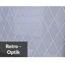 Wandfliesen im Rautenmuster