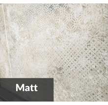 Matte Keramikfliese mit Muster