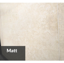 Matte Wandfliese mit Marmoroptik für Innenräume
