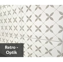 Wandfliesen mit Retro Muster