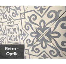 Fliesen mit Retro Muster für Wand und Boden