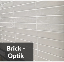 Wandfliesen in Ziegeloptik