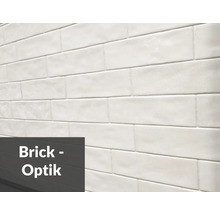 Wandfliesen in Backsteinoptik