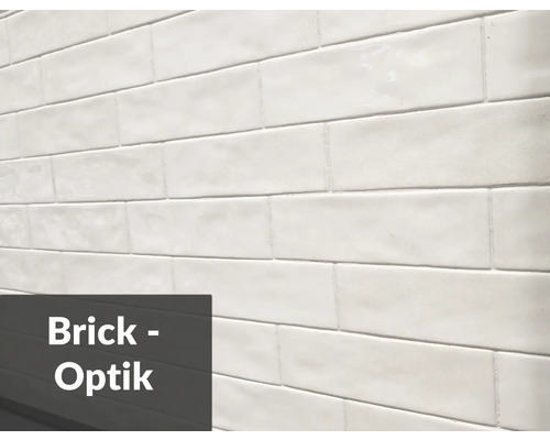 Wandfliesen in Backsteinoptik