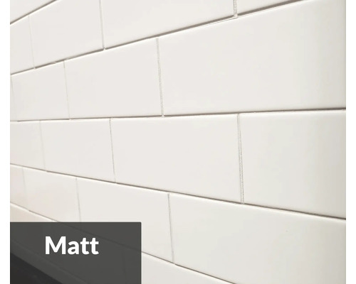 Wandfliesen mit matter Oberfläche