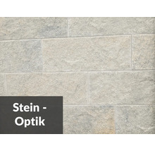 Wandverkleidung in Steinoptik