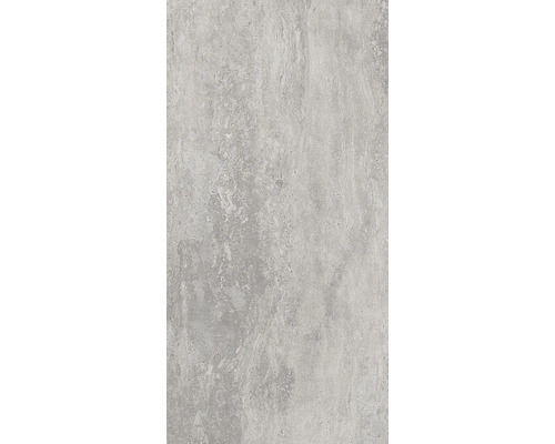 Nahaufnahme einer grauen Fliese mit Steinstruktur