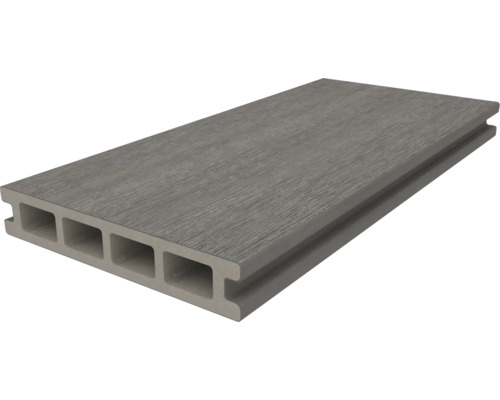 Terrassendiele aus Verbundwerkstoff mit Hohlkammerprofil
