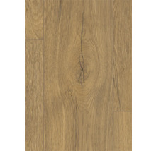 Nahaufnahme von Laminatboden mit Holzstruktur